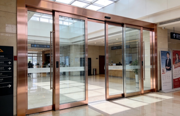 建筑新宠联动自动门，解锁智能空间通行新高度